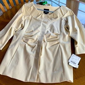 NWT Doncaster Jacket. Light Gold